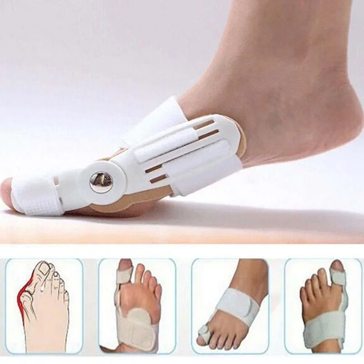 Bunion corrector, foot bone correction for thumb relief.