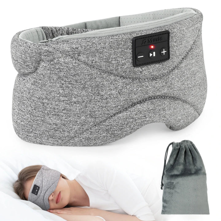 Travel Sleep Mask, BT5.0 Headphones with Speaker!