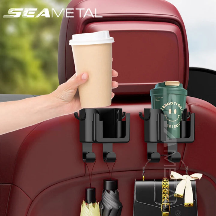 Multifunctional storage hanger for drinks cups, phone and accessories!