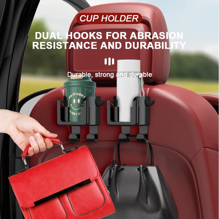 Multifunctional storage hanger for drinks cups, phone and accessories!